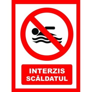 Indicator Interzis scaldatul, Sticker autocolant