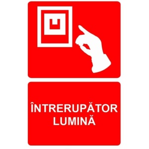 Indicator Intrerupator lumina PSI autoadeziv sticker autocolantSticker autocolant