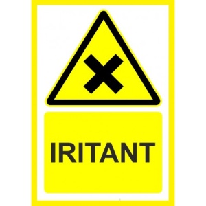 Indicator Iritant, Sticker autocolant - Img 1
