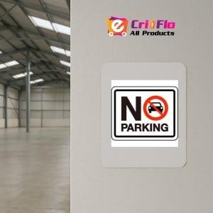 Indicator No Parking No sign, Sticker autocolant - Img 3