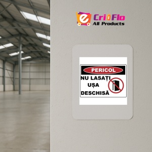 Indicator Nu lasati usa deschisa, Sticker autocolant - Img 3