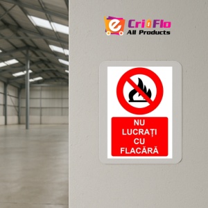 Indicator Nu lucrati cu flacara indicator PSI autoadeziv sticker autocolantSticker autocolant - Img 4