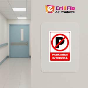 Indicator Parcare interzisa, Sticker autocolant - Img 4