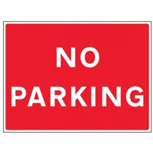Indicator Parking no sign, Sticker autocolant