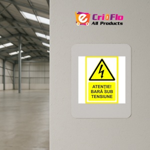 Indicator Pentru bara sub tensiune, Sticker autocolant - Img 3