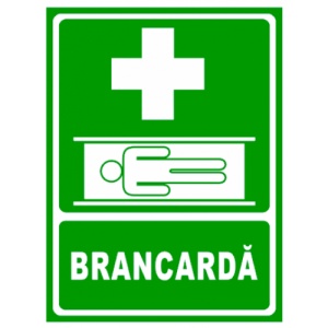 Indicator Pentru brancarda, Sticker autocolant