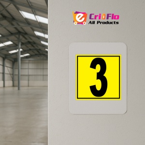 Indicator Pentru depozit numarul 3 randul 3 poarta 3, Sticker autocolant - Img 3