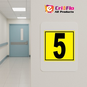 Indicator Pentru depozit numarul 5 randul 5 poarta 5, Sticker autocolant - Img 4