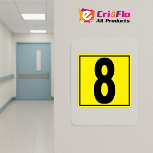 Indicator Pentru depozit numarul 8 randul 8 poarta 8, Sticker autocolant - Img 4