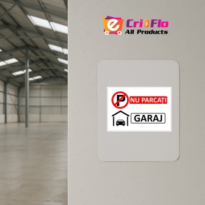 Indicator Pentru garaj nu parcati, Sticker autocolant - Img 3