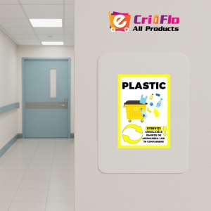 Indicator Pentru plastic, Sticker autocolant - Img 4