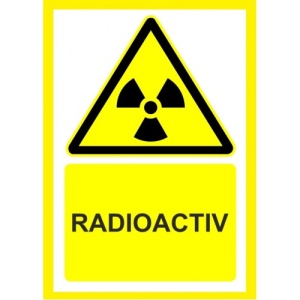 Indicator Pentru radioactiv, Sticker autocolant