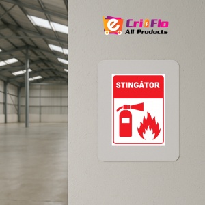 Indicator pentru stingator, Sticker autocolant - Img 3
