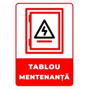 Indicator Pentru tablou mentenanta, Sticker autocolant