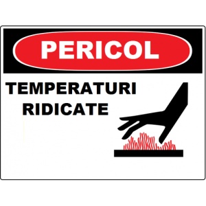 Indicator Pentru temperaturi ridicate, Sticker autocolant