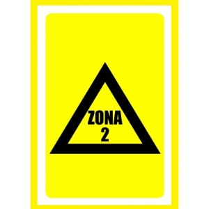 Indicator Pentru zona 2, Sticker autocolant