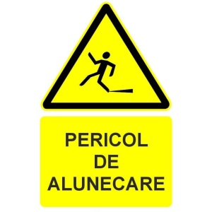 Indicator Pericol de alunecare indicator de avertizare, Sticker autocolant