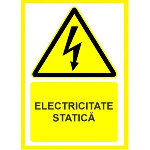 Indicator Placute pentru electricitate statica, Sticker autocolant
