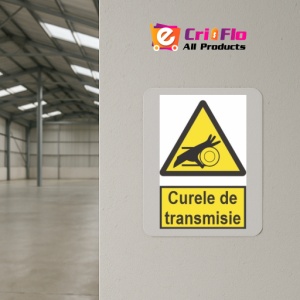 Indicator protectia muncii curele de transmisie, Sticker autocolant - Img 4