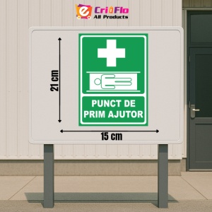 Indicator Punct de prim ajutor 2, Sticker autocolant - Img 2