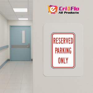 Indicator Reserved Parking Only, Sticker autocolant - Img 4