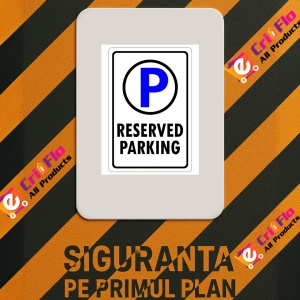 Indicator Reserved parking v1, Sticker autocolant - Img 2