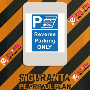 Indicator Reverse parking, Sticker autocolant - Img 2