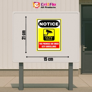 Indicator Security Camera Sign, Sticker autocolant - Img 2
