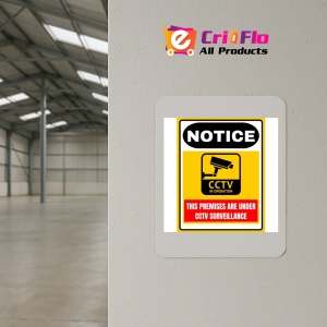 Indicator Security Camera signs, Sticker autocolant - Img 4