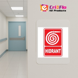 Indicator Semn hidranti, Sticker autocolant - Img 5