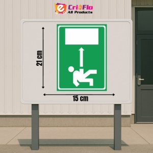 Indicator Semn iesire dreapta, Sticker autocolant - Img 2