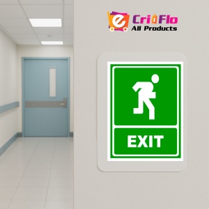 Indicator Semn pentru exit, Sticker autocolant - Img 5