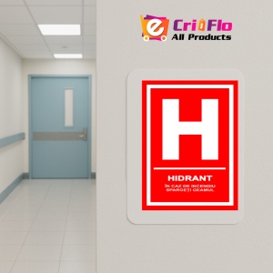 Indicator Semn pentru hidranti, Sticker autocolant - Img 5