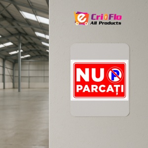 Indicator Semn pentru parcare nu parcati, Sticker autocolant - Img 4