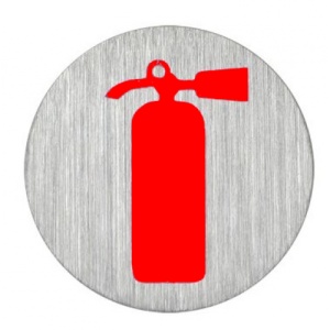 Indicator Semn stingator, Sticker autocolant