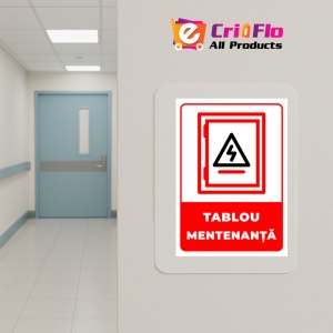Indicator Semn tablou mentenanta, Sticker autocolant - Img 5