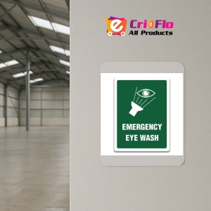 Indicator SIGN EMERGENCY EYE WASH, Sticker autocolant - Img 4