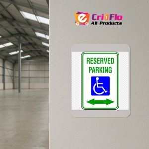 Indicator Sign reserved parking, Sticker autocolant - Img 4