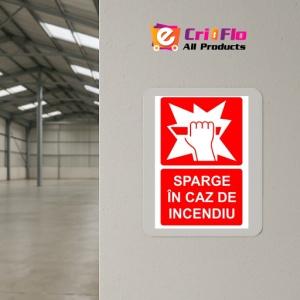 Indicator Sparge in caz de incendiu PSI autoadeziv sticker autocolantSticker autocolant - Img 4