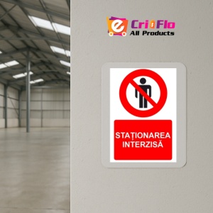 Indicator Stationarea interzisa indicator de interzicere, Sticker autocolant - Img 4