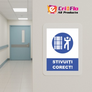Indicator Stivuiti corect, Sticker autocolant - Img 5