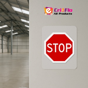 Indicator Stop Oprire inainte de drumul prioritar, Sticker autocolant - Img 4