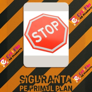 Indicator Stop v1, Sticker autocolant - Img 3
