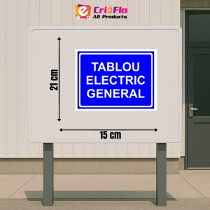 Indicator Tablou electric general, Sticker autocolant - Img 2
