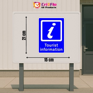 Indicator Tourist information Signs, Sticker autocolant - Img 2