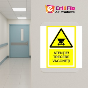 Indicator Trecere vagoneti, Sticker autocolant - Img 5