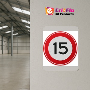 Indictor de circulatie 15 km, Sticker autocolant - Img 4