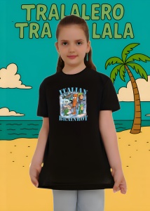 Italian Brainrot ** Tricou Tralalero Tralala Copii | Dama | Barbat - Img 4