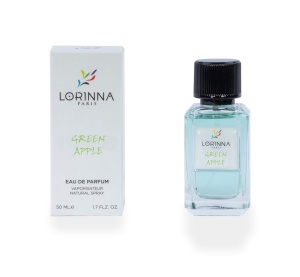 Parfum Lorinna Green Apple, apa de parfum, 50 ml, de dama inspirat din DKNY Be Delicious