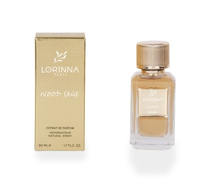 Parfum Lorinna Wood Sage, 50 ml, extract de parfum, unisex inspirat din Jo Malone Wood Sage and sea Salt